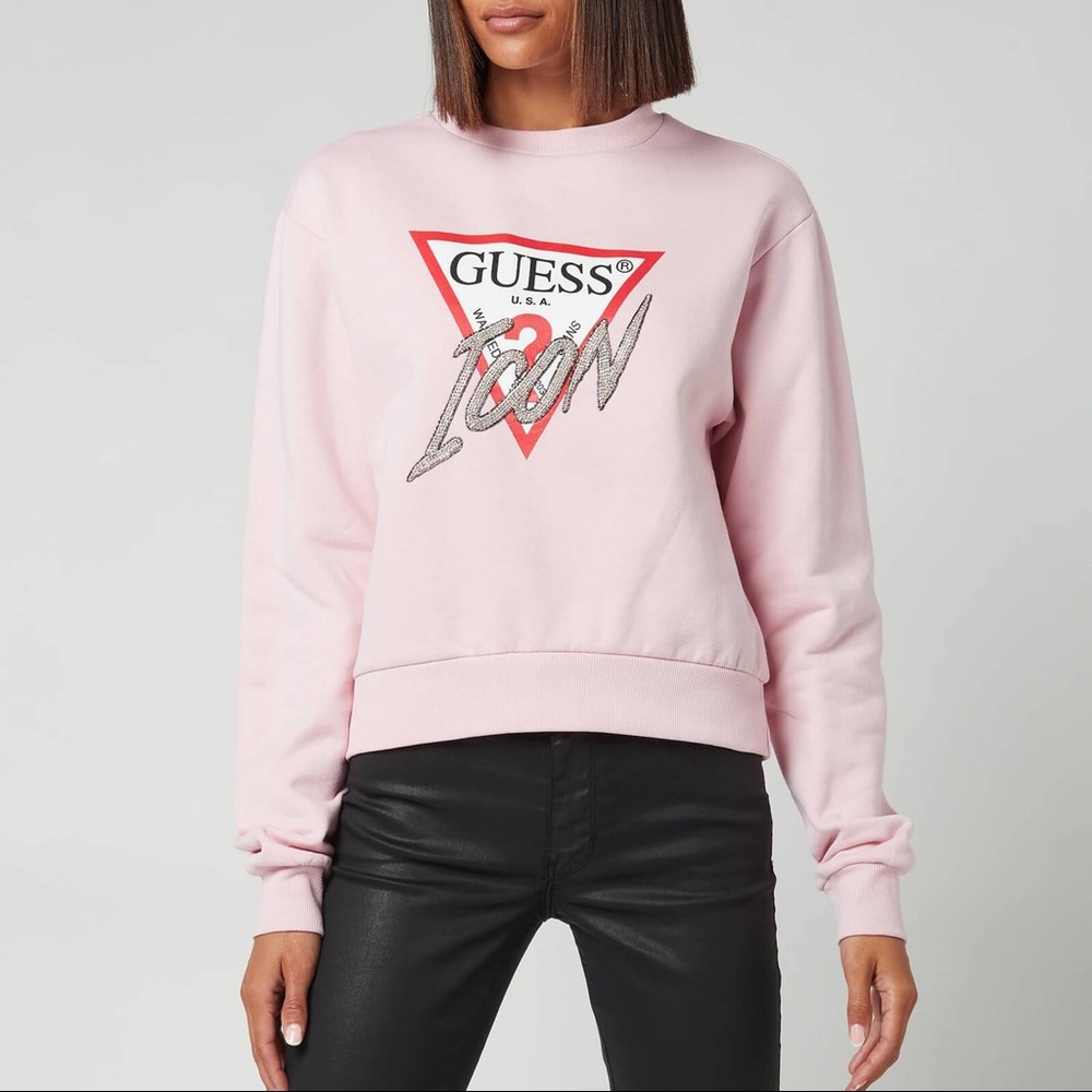 Brand New: Pink Guess Sweatshirt